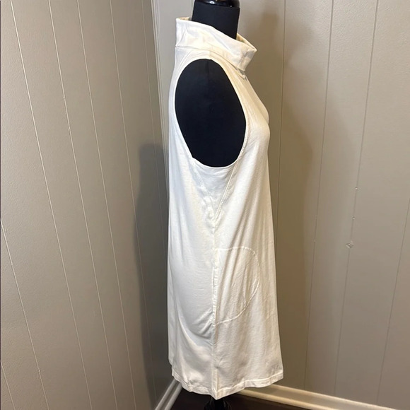 Akemi + Kin Anthropologie Women’s Small White Sleeveless Midi Dress - Picture 3 of 5